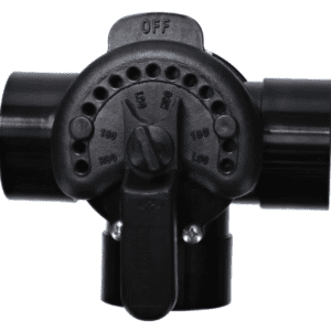 A Pentair 263026 Diverter Assembly Replacement Compool 2 and 3-Way Pool Diverter Valve on a white background.